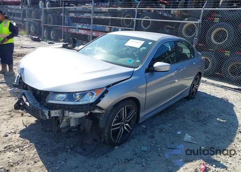 2017 Honda Accord Sport from USA, damaged, VIN 1HGCR2F56HA145729